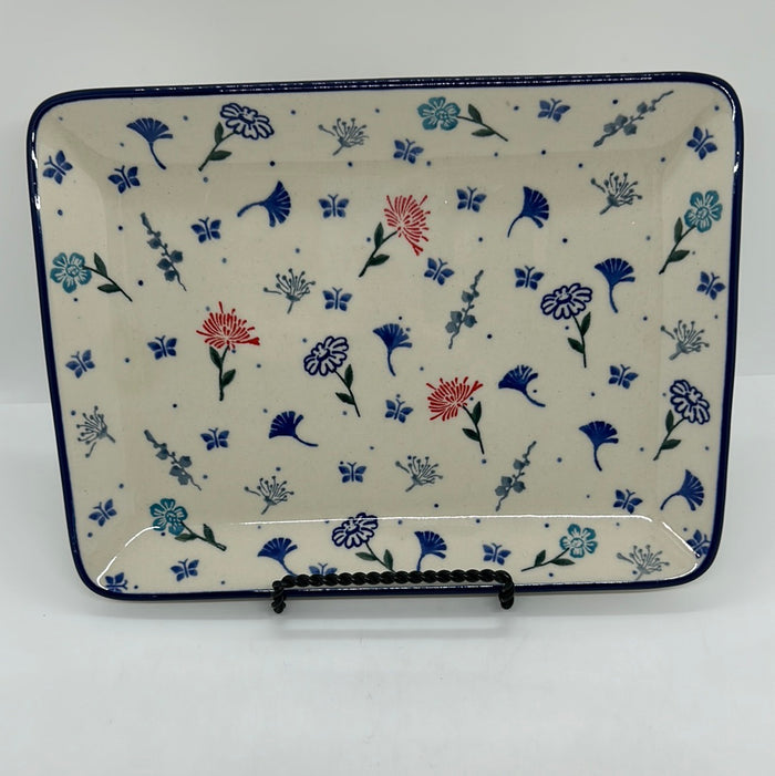 111 ~ Platter ~ Rectangular ~ 9.5" ~ 2884X - T3!