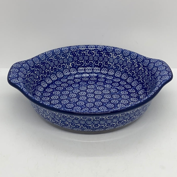 141 Baker ~ Round w/ Handles ~ 8 inch ~ 2615X ~ T3!