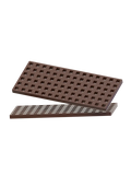 2 pcs Rectangular Baseplates - Brown