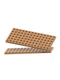 2 pcs Rectangular Baseplates - Camel
