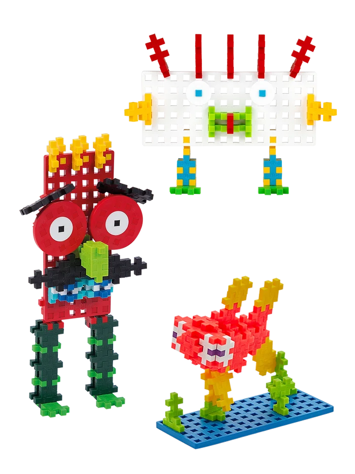 2 pcs Rectangular Baseplates - Camel