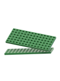 2 pcs Rectangular Baseplates - Green