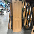 24"x 84"x 1.75" 4-Panel Solid Oak Interior Door