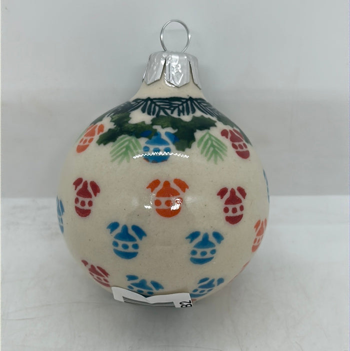 2.5" Galia Round Ornament - P-B2