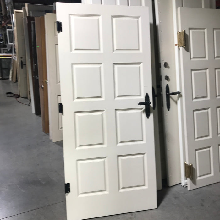 32.25"x 79.25"x 1.25" Cream 8 Panel Interior Closet Door with Ball Catch
