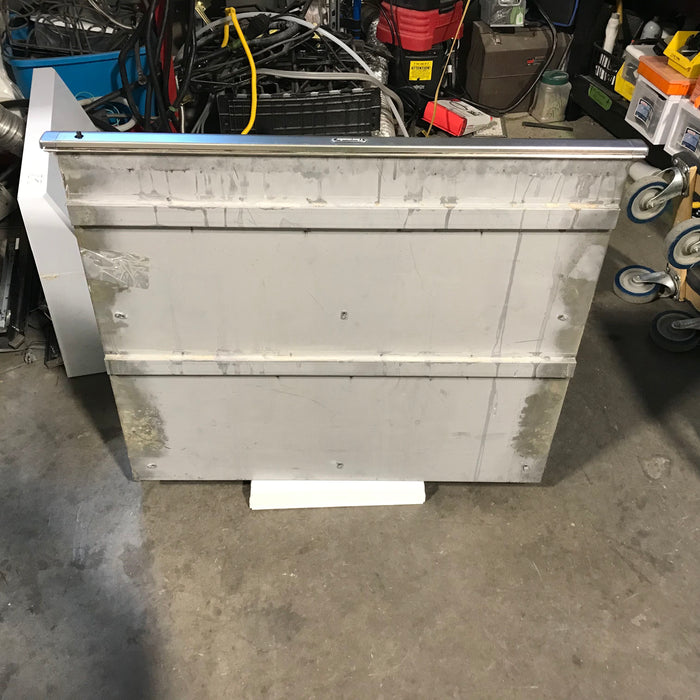36"x 10"x 32.5" Thermador Stainless Steel Down Draft with Fan Motor Range Hood