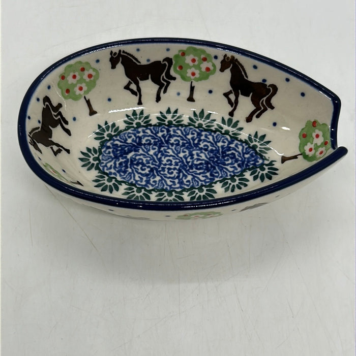 381 ~ Spoon Rest ~ 3.25"W x 5"L ~ 2256X ~ T3*