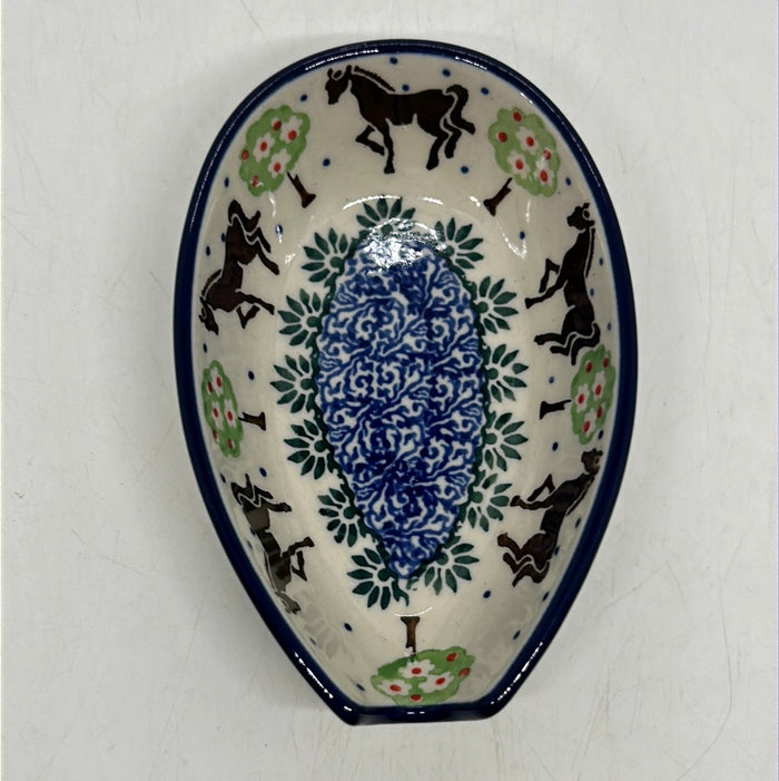 381 ~ Spoon Rest ~ 3.25"W x 5"L ~ 2256X ~ T3*
