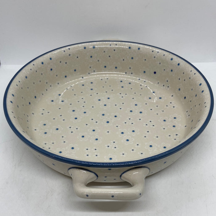 420 ~ Baker ~ Round w/ Handles ~ 10" ~ 2330* - T3!