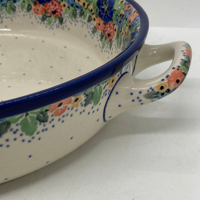 420 ~ Baker ~ Round w/ Handles ~ 10" U4662 ~ U4!