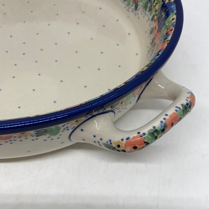 420 ~ Baker ~ Round w/ Handles ~ 10" U4662 ~ U4!