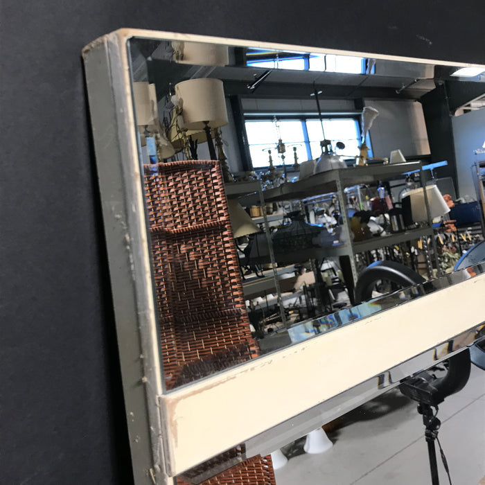 44"x 32" Modern Dual Beveled Mirror