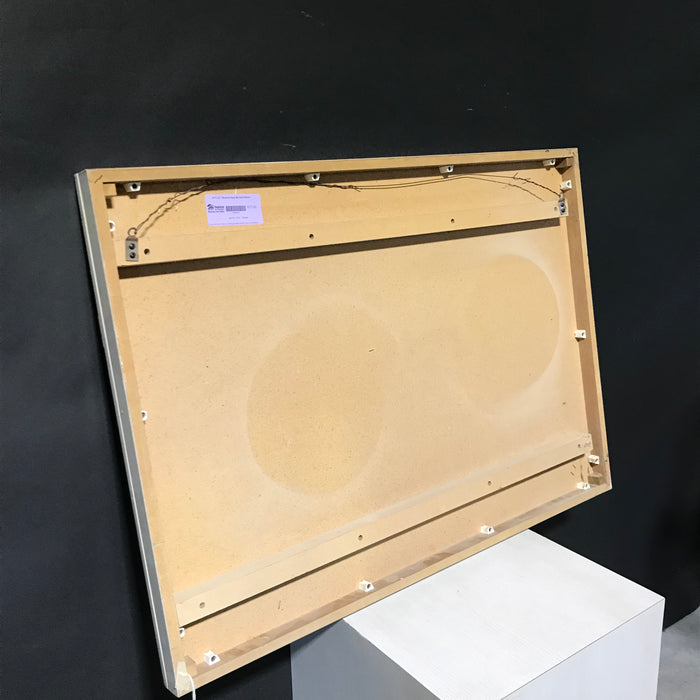 44"x 32" Modern Dual Beveled Mirror