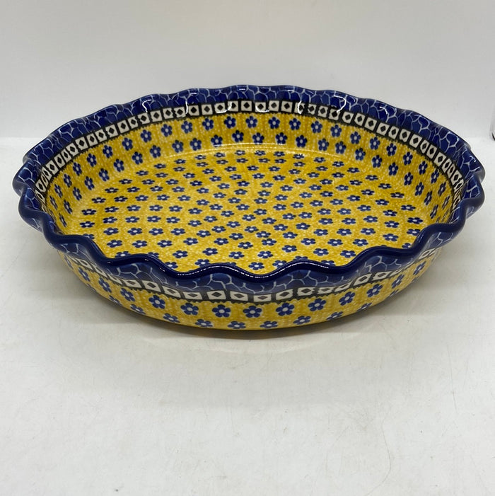 636 ~ Pie Plate ~ Fluted ~ 10" ~ 0859X - T3*
