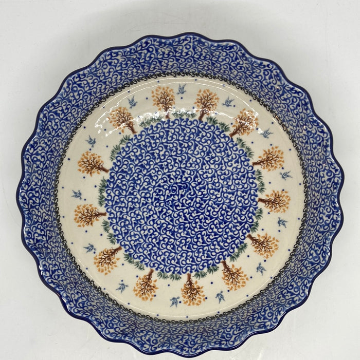 636 ~ Pie Plate ~ Fluted ~ 10" ~ 1745X - T3*
