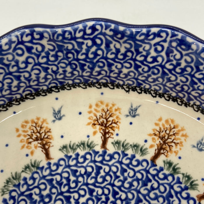636 ~ Pie Plate ~ Fluted ~ 10" ~ 1745X - T3*