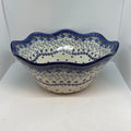 693 ~ Bowl ~ Wavy Edge ~ Large ~ 12" ~ 2158X ~ T3!