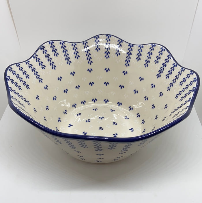 693 ~ Bowl ~ Wavy Edge ~ Large ~ 12" ~ 2400X