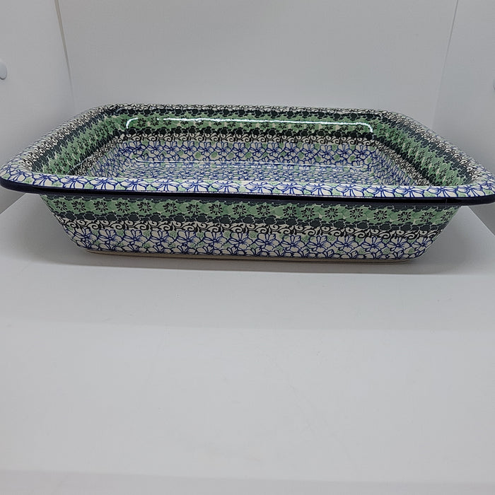 854 ~ Baker ~ Rectangular w/Rim ~ Lasagna ~ 11.25" x 13.75" ~ 1479X ~ T3*