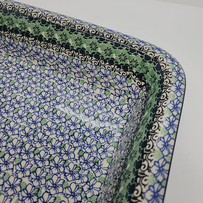 854 ~ Baker ~ Rectangular w/Rim ~ Lasagna ~ 11.25" x 13.75" ~ 1479X ~ T3*