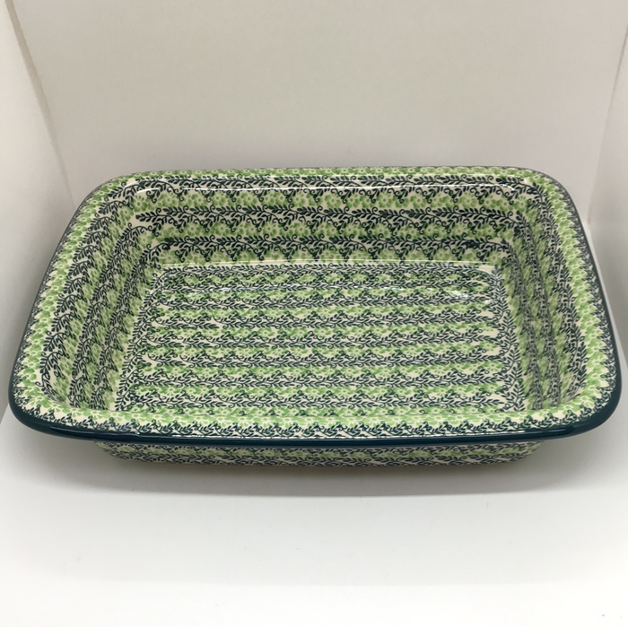 854 ~ Baker ~ Rectangular w/Rim ~ Lasagna ~ 11.25" x 13.75" ~ 1888Q ~ T4*