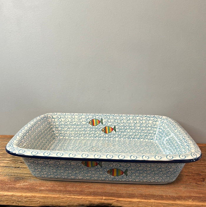 854 ~ Baker ~ Rectangular w/Rim ~ Lasagna ~ 11.25" x 13.75" ~ 2540X ~ T4*