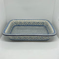 854 ~ Baker ~ Rectangular w/Rim ~ Lasagna ~ 11.25" x 13.75" ~ 2829X ~ T4!