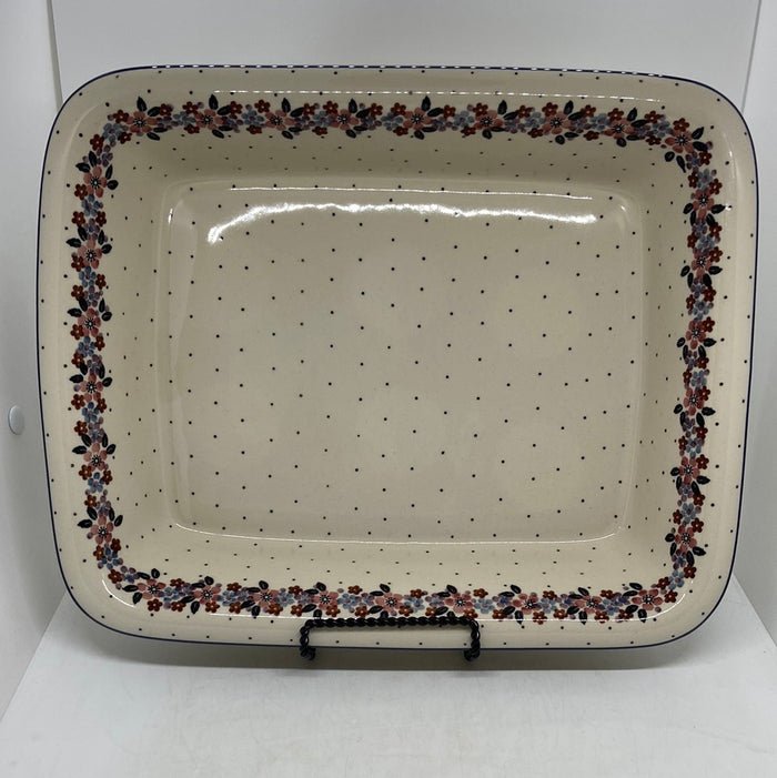 854 ~ Baker ~ Rectangular w/Rim ~ Lasagna ~ 2067X - T1*