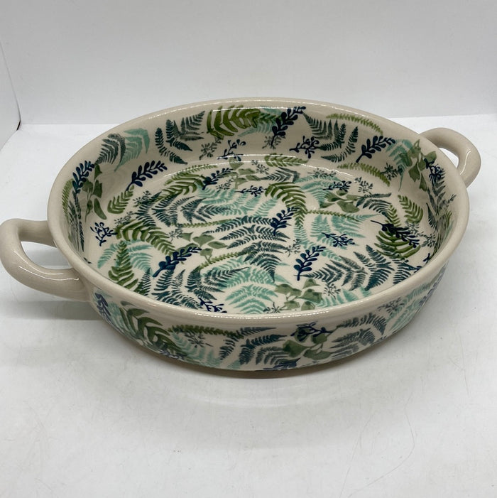 9.5" Round Baker with handle ~ GZ39