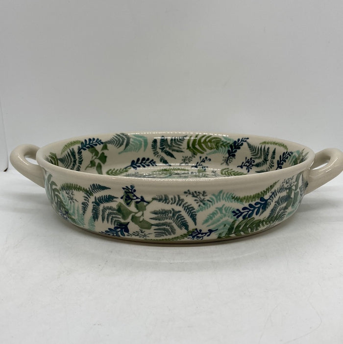 9.5" Round Baker with handle ~ GZ39