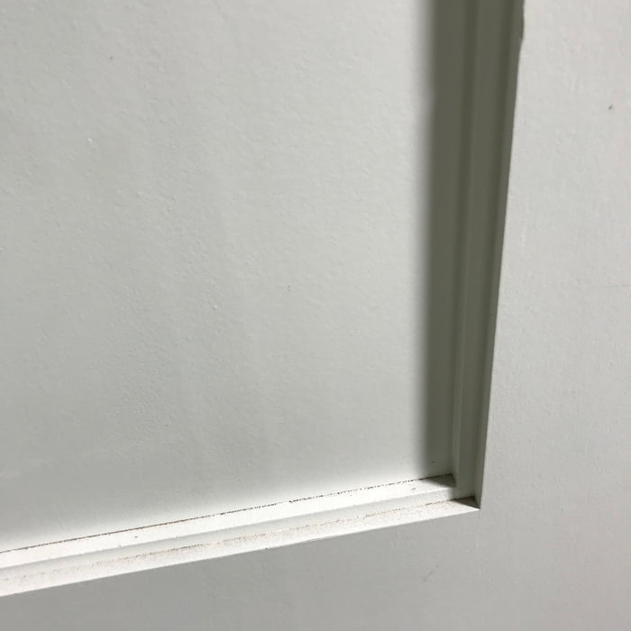 96"x 27.75" Two-Panel White Shaker Style Interior Door (RH)