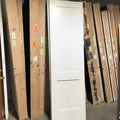96"x 27.75" Two-Panel White Shaker Style Interior Door(LH)