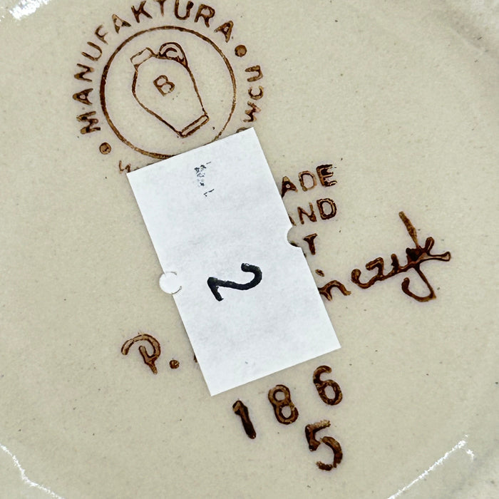 Second Quality Scalloped Dish - PS28