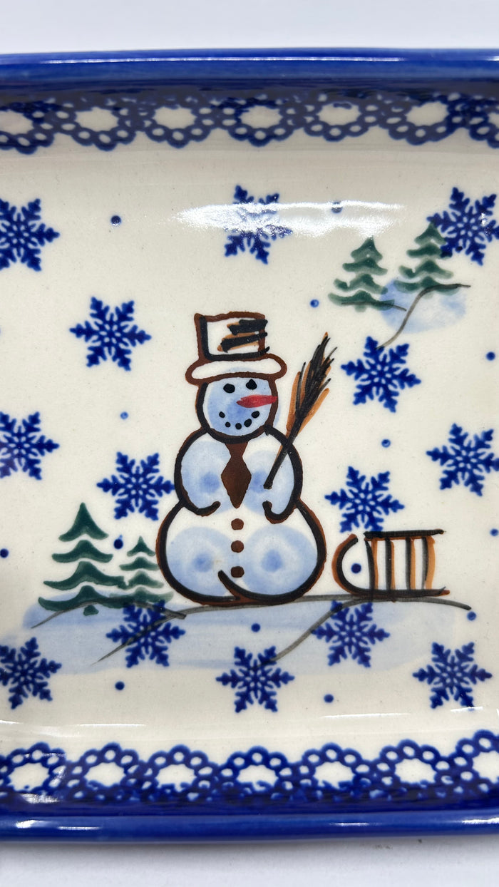 4.75" Square Bowl - D33