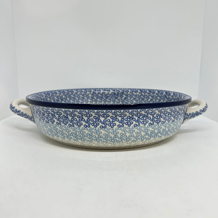 Baker ~ Round w/ Handles ~ 10 inch ~ 3216X ~ T4!