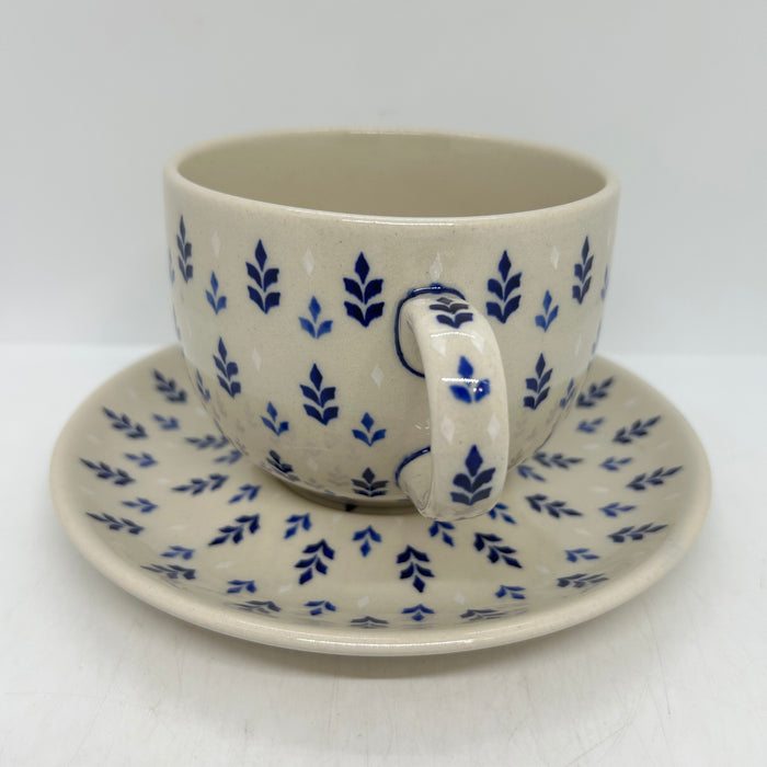 Oversized Mug with Saucer - 003 - U1
