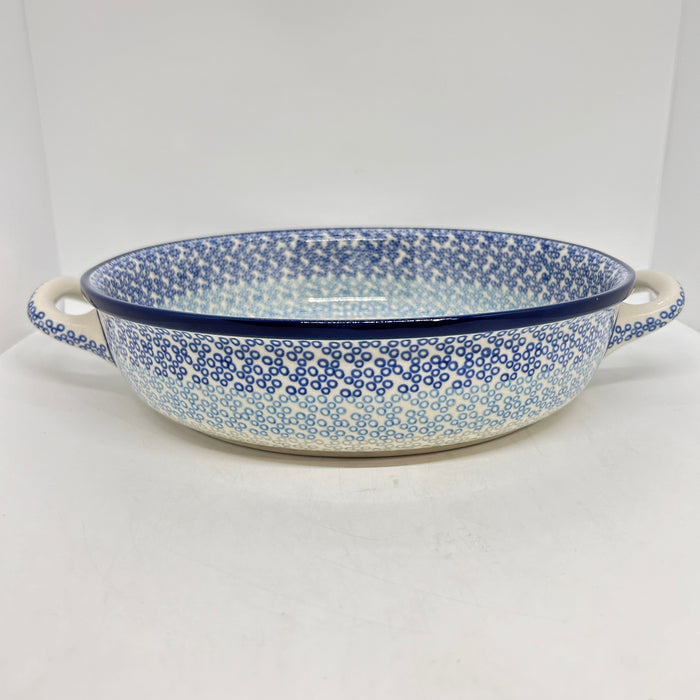 Baker ~ Round w/ Handles ~ 10 inch ~ 3216X ~ T4!