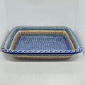 854 ~ Baker ~ Rectangular w/Rim ~ Lasagna ~ 11.25" x 13.75" ~ 1304X ~ T4!