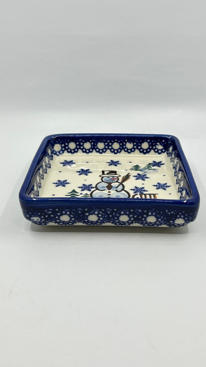 4.75" Square Bowl - D33