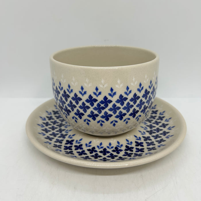 Oversized Mug with Saucer - 004 - U2