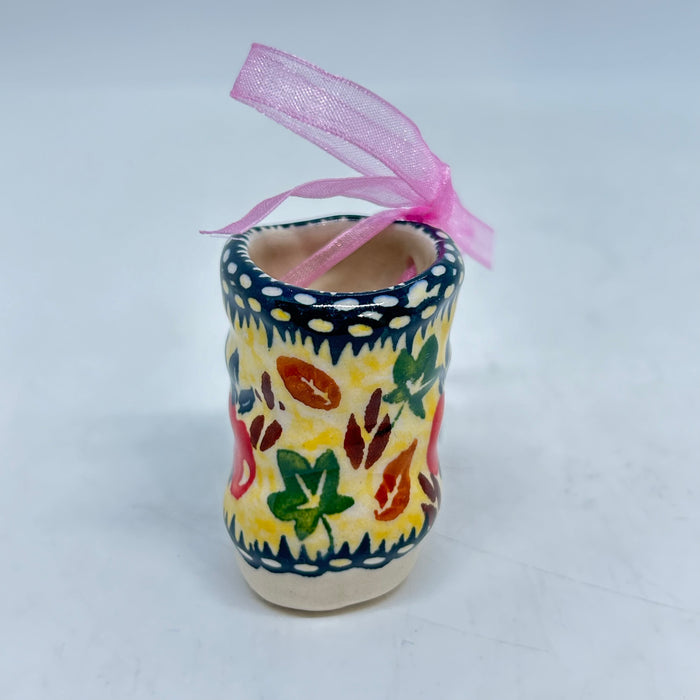 Christmas Boot Ornament - Apples