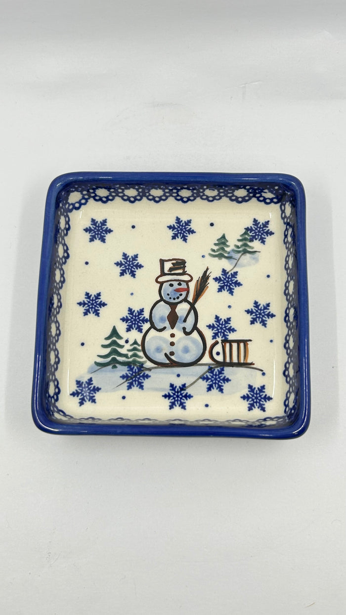 4.75" Square Bowl - D33