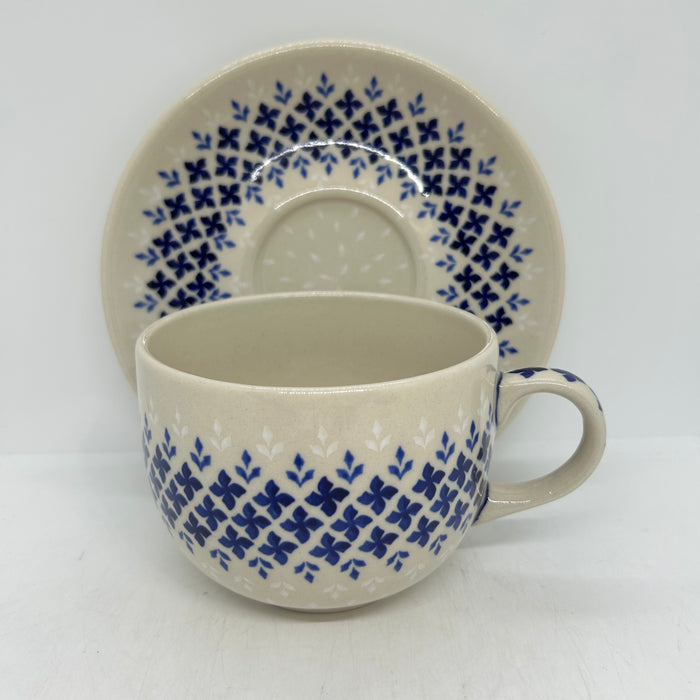 Oversized Mug with Saucer - 004 - U2