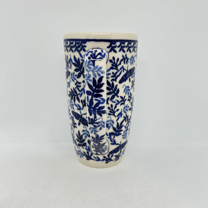 Lady Blue Latte Mug - 017 - U4