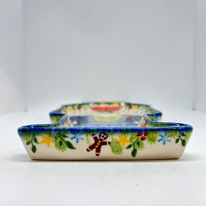 Nutcracker Platter -  Red Hat with Black Belt*