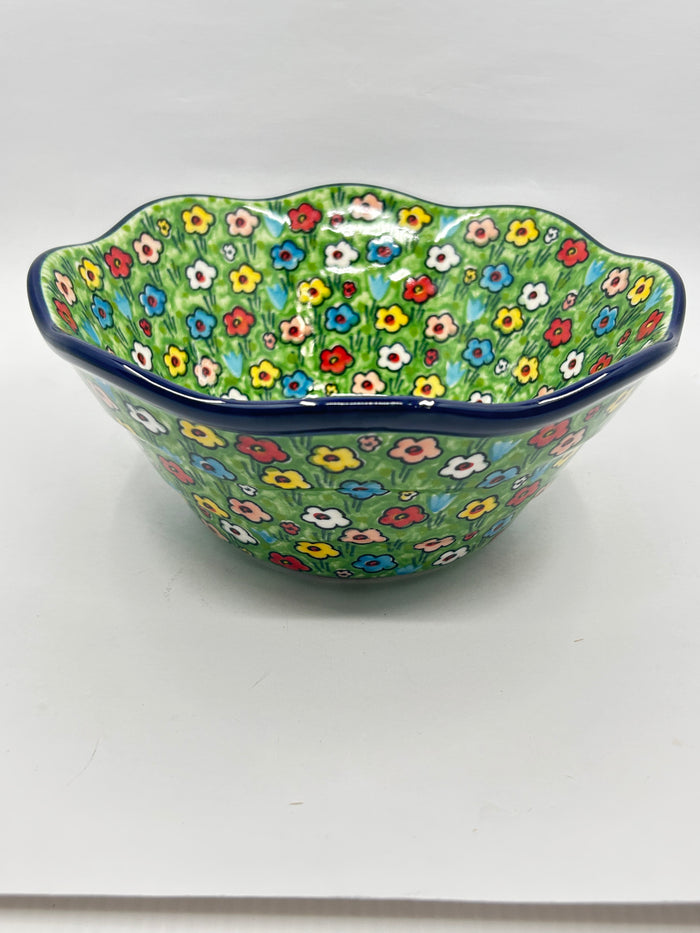 Bowl ~ Wavy Edge ~ Small ~ 8 inch ~ U4878 - U6*