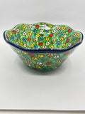 Bowl ~ Wavy Edge ~ Small ~ 8 inch ~ U4878 - U6*