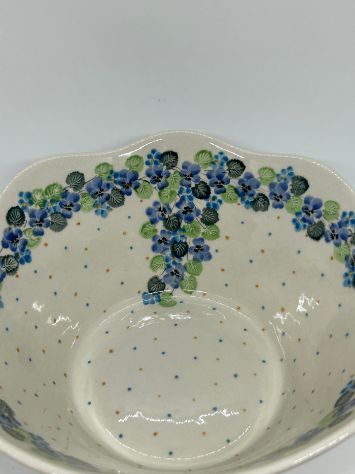 Bowl ~ Wavy Edge ~ Medium ~ 10 inch ~ 2339 - T3!