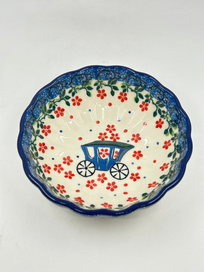 023 ~ Bowl ~ Scalloped ~ 4.5" ~ 2287X - T4*