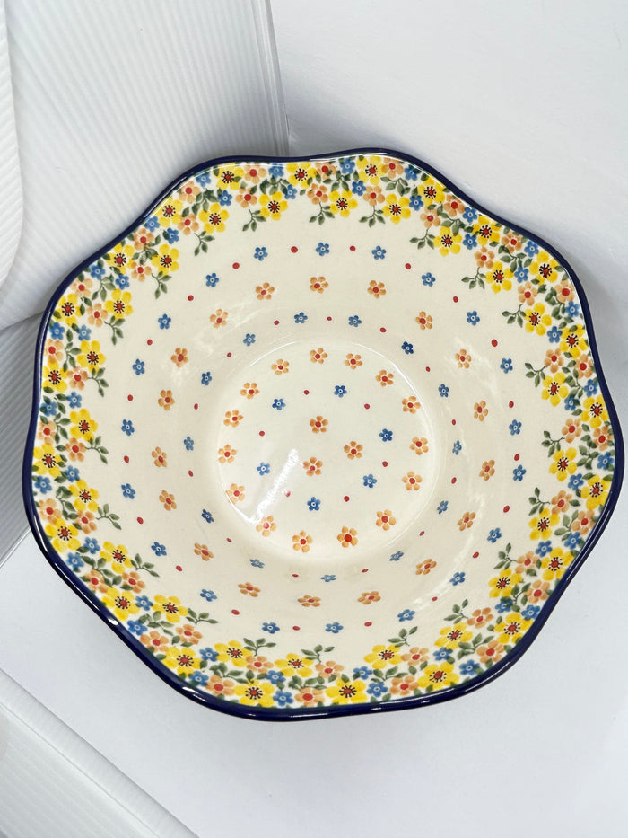 Bowl ~ Wavy Edge ~ Medium ~ 10 inch ~ 2225X ~ T3*